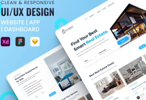 UI UX design,Mobile app landing page website