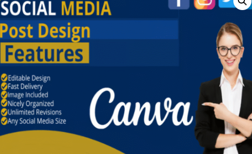 Canva Graphic Set 3–5 post designs (Instagram/LinkedIn)